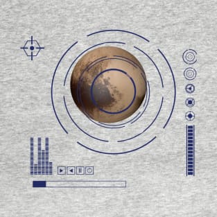 Pluto Exploration Space Travel T-Shirt